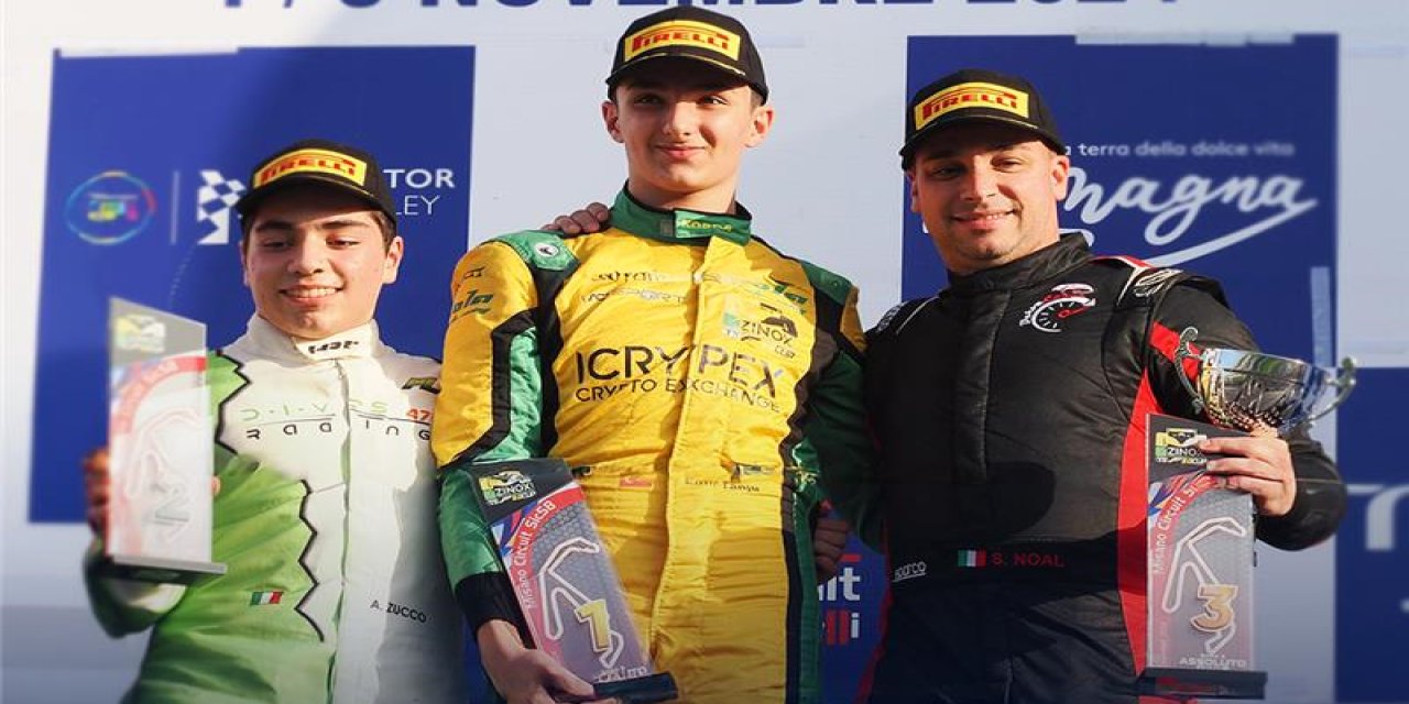 İtalya Zinox F20000 Formula Kupası’nda Şampiyon Emir Tanju