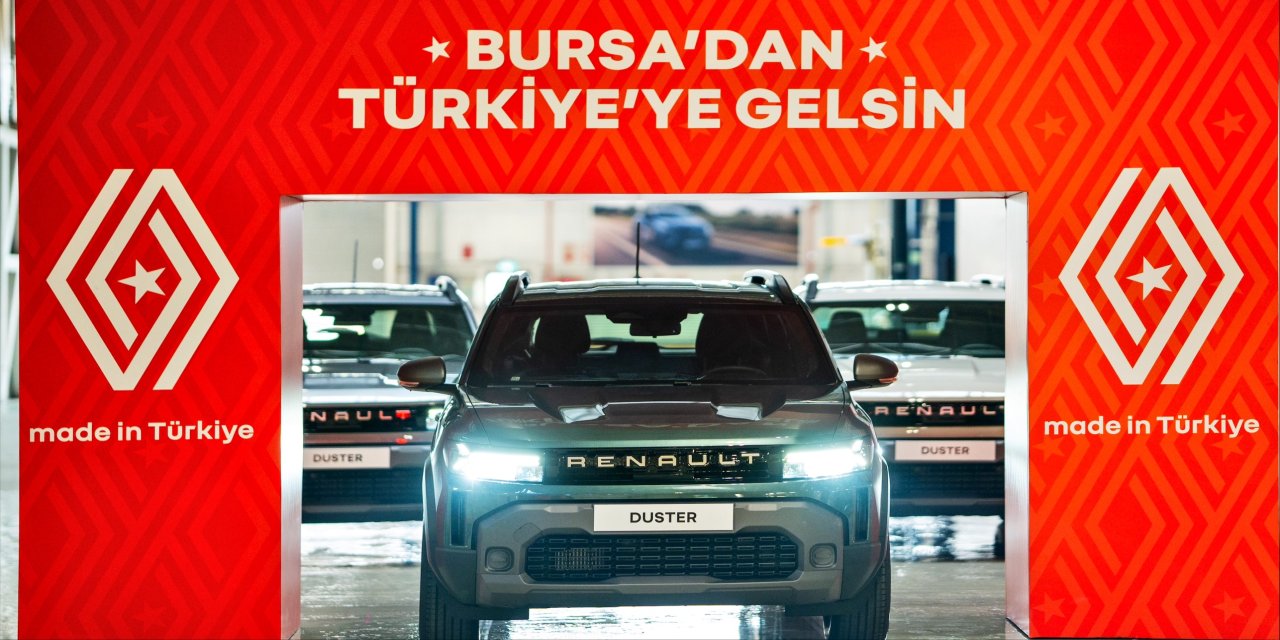 Yeni Renault Duster'ın üretimi Bursa'da başladı