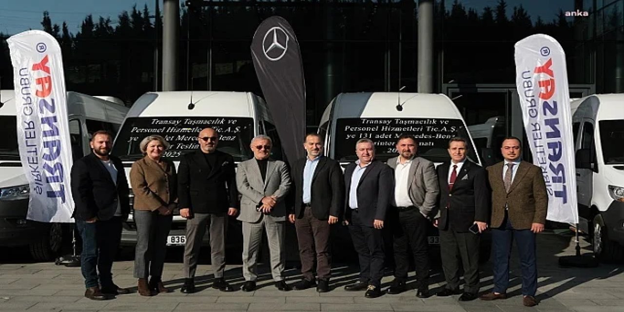 Mercedes’ten Transay Taşımacılık'a 131 adet Sprinter teslimatı