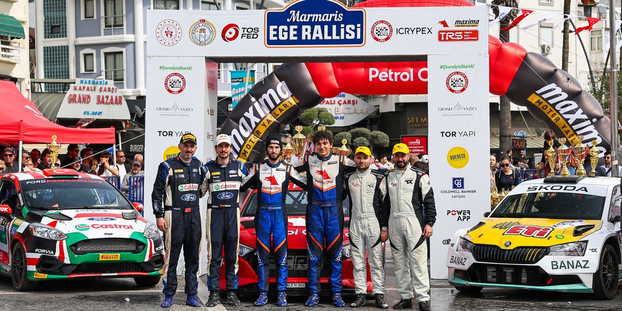 Team Petrol Ofisi Türkiye'deki ilk rallisinde takımlar birincisi