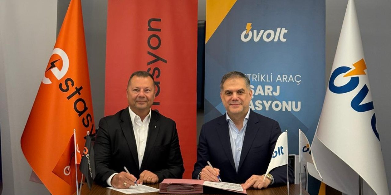 Estasyon, Ovolt ve Sharz.net Şarj İstasyonlarında Güçlerini Birleştirdi
