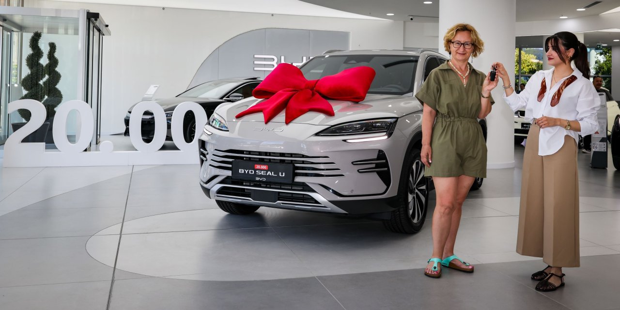 BYD, Türkiye’de 20 bininci SEAL U’yu alıcısıyla buluşturdu