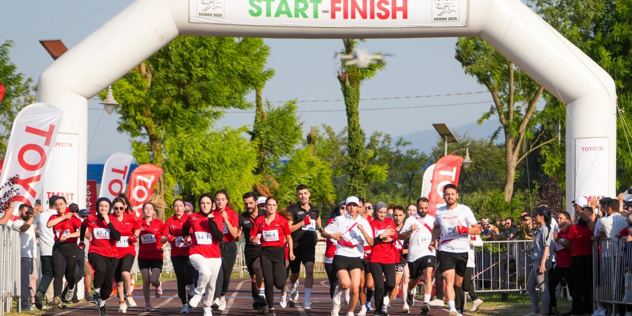 Toyota'nın "Ekiden" yarışması çalışanlarına doping oluyor