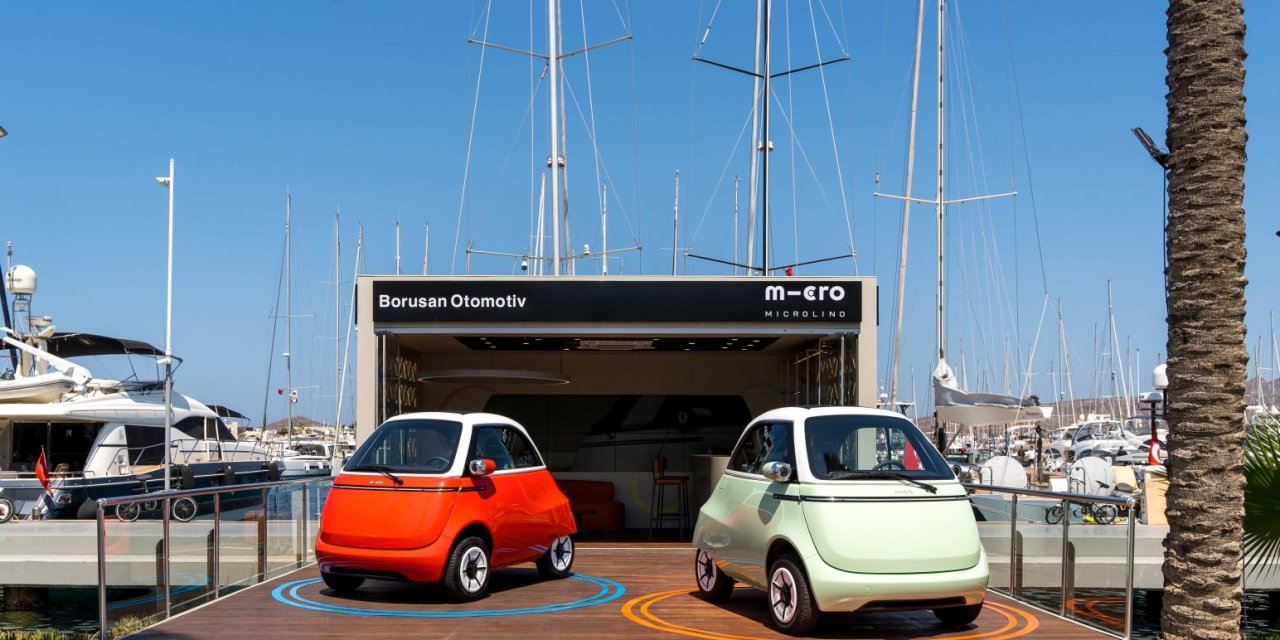 Microlino İkonik Tasarımıyla Bodrum Yalıkavak Marina'da