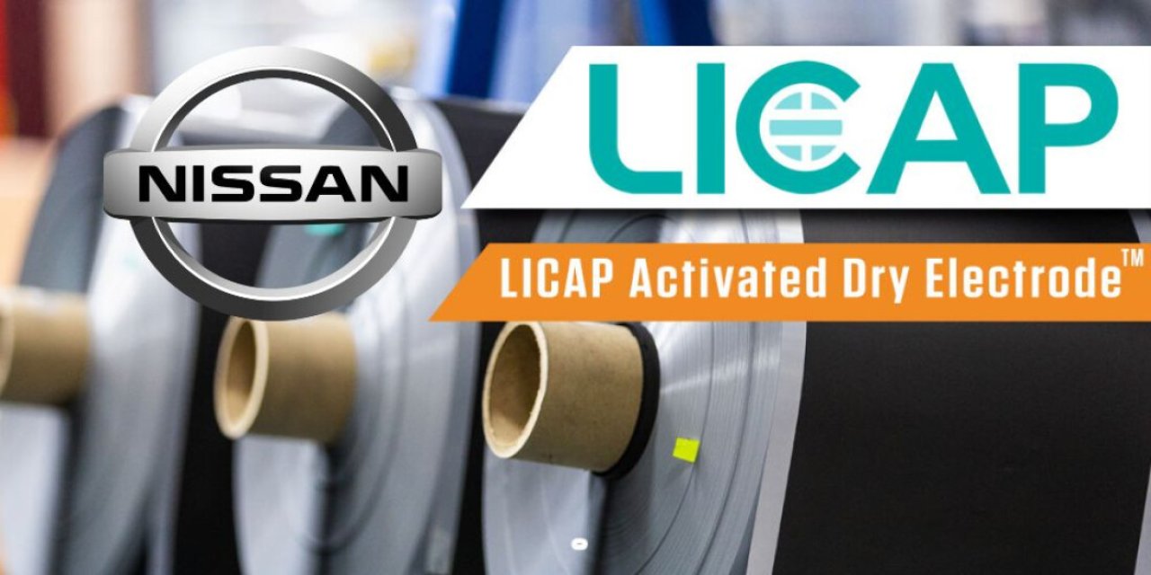 Nissan, Licap Technologies ile pil iş birliği yaptı