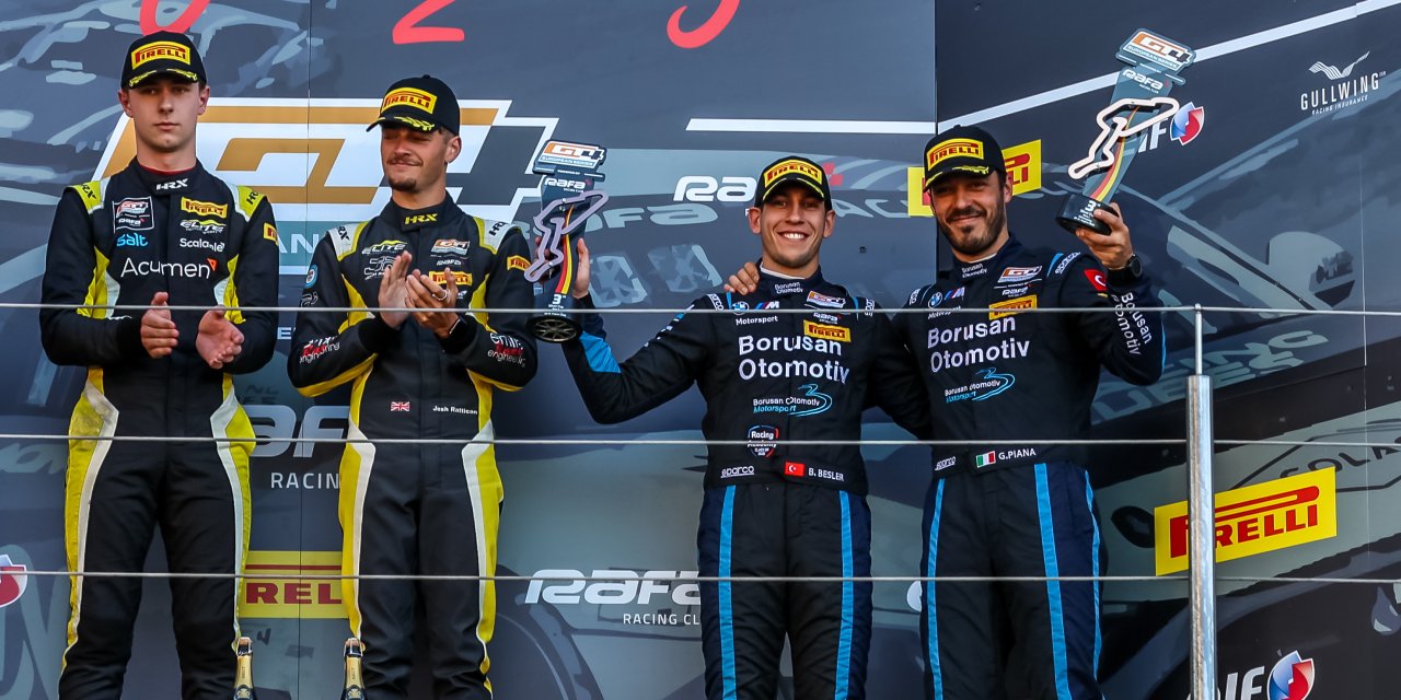 Borusan Otomotiv Motorsport'tan GT4 Avrupa'da çifte podyum sevinci
