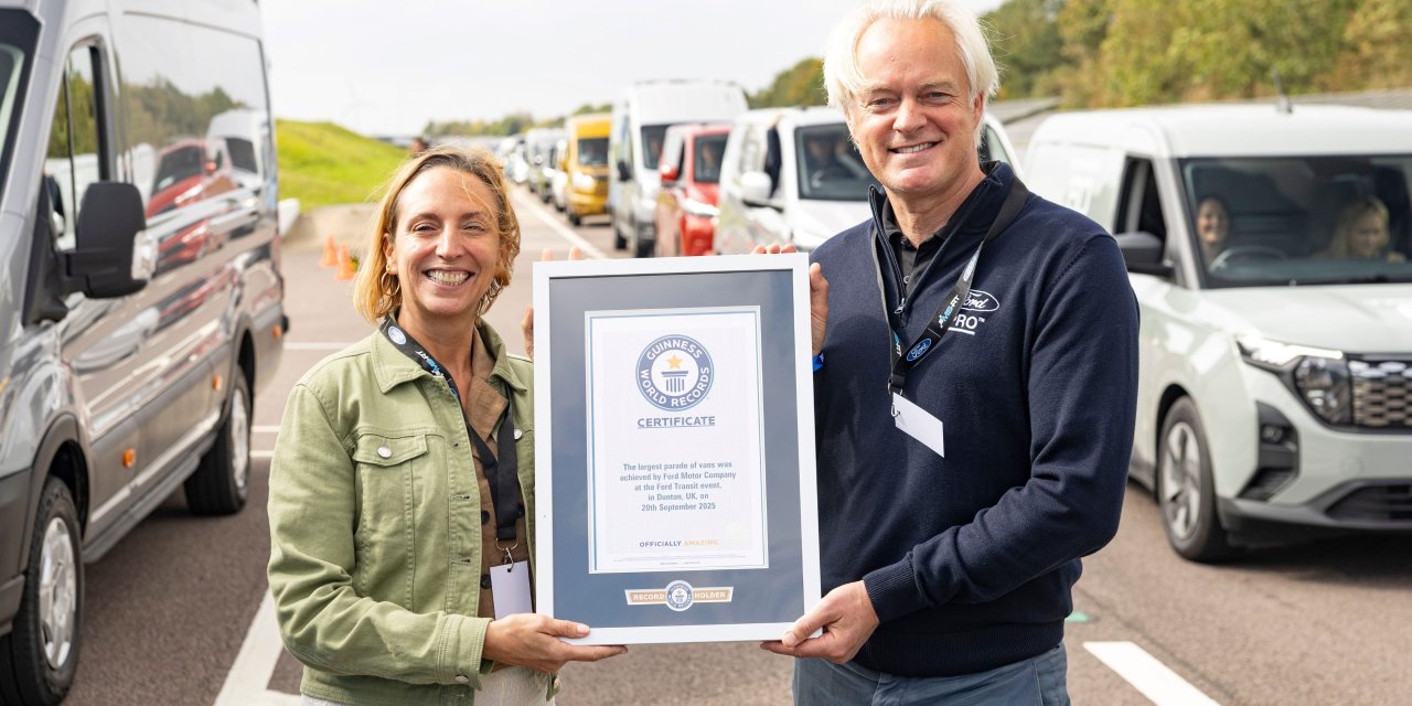 Ford Transit’ten 60. Yılında Guinness Dünya Rekoru™