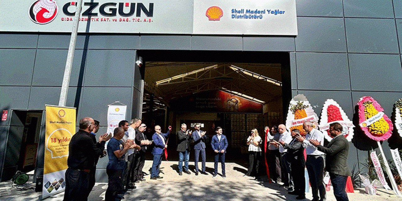 Shell&Turcas, Balıkesir'de madeni yağ deposu açtı