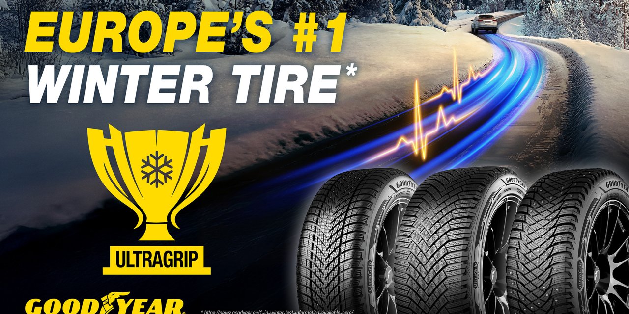 Goodyear, Avrupa genelinde kış lastiği performansının zirvesinde