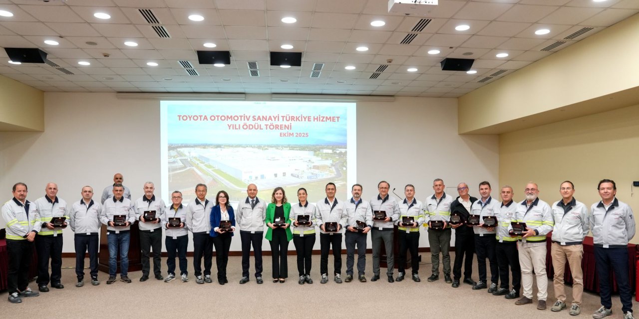 Toyota Türkiye, 388 çalışanını  ‘Hizmet Yılı’ ödülleriyle onurlandırdı