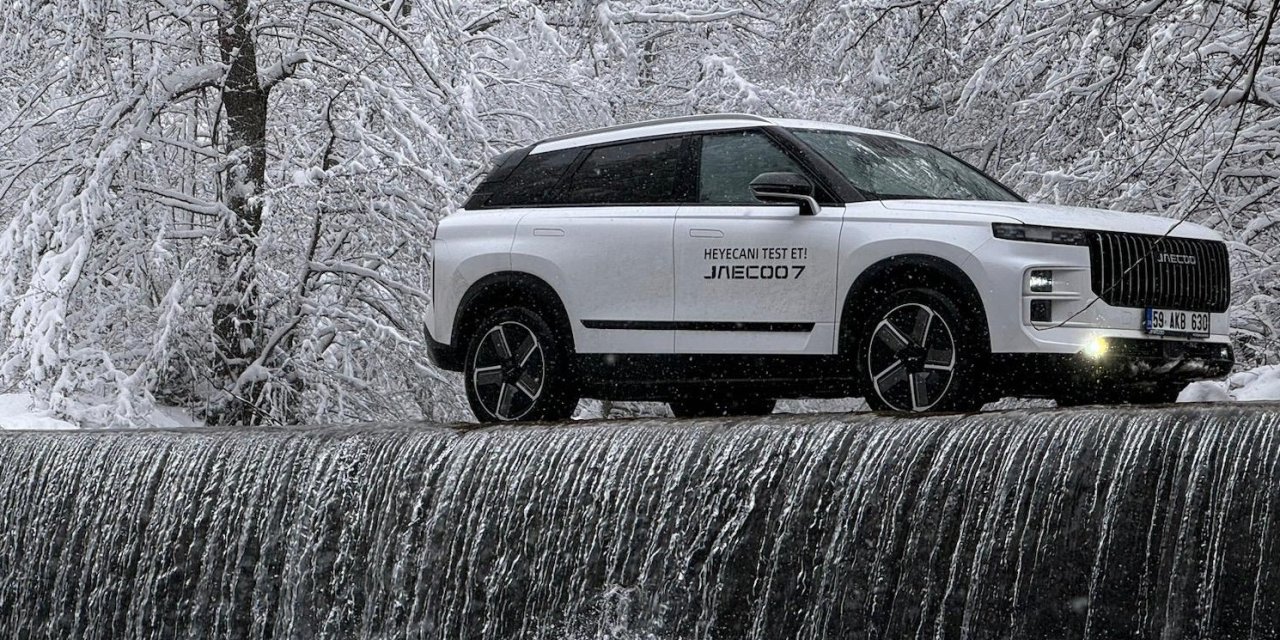 JAECOO7 ile ıslak, zeminlerde de güvenli ve konforlu sürüş