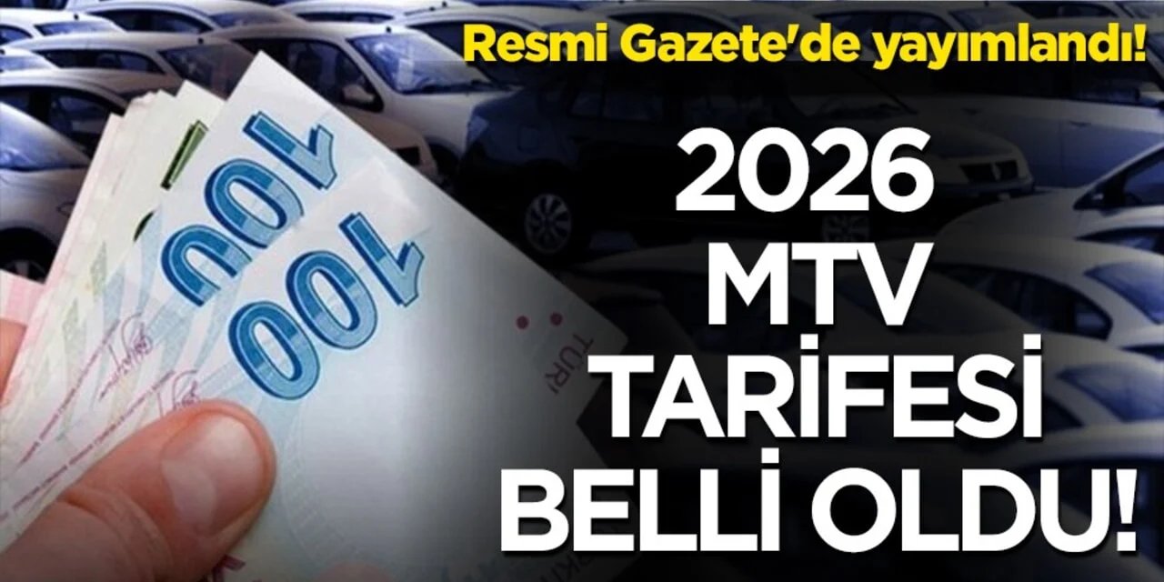 Yeni yılda araç sahipleri ne kadar MTV ödeyecek?