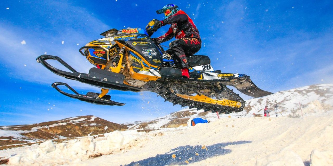 Dünya Kar Motosikleti Şampiyonası  Rize Handüzü’nde