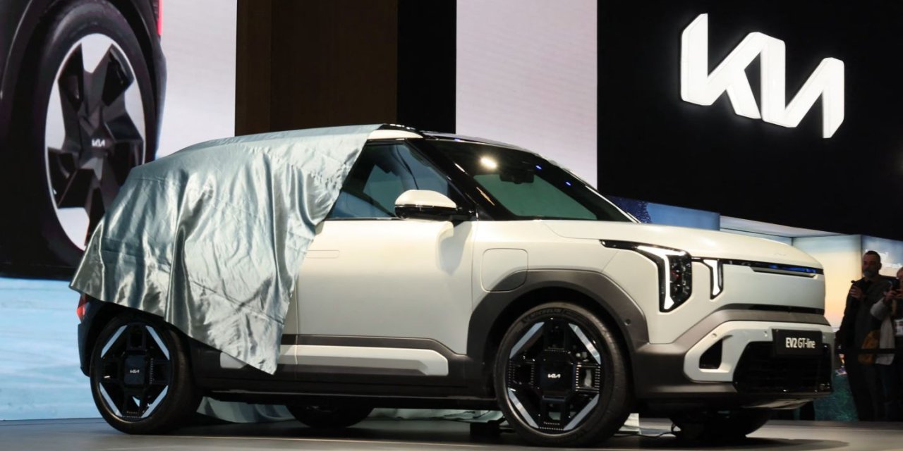Hyundai'nin erişilebilir elektriklisi Kia EV2 podyuma çıktı