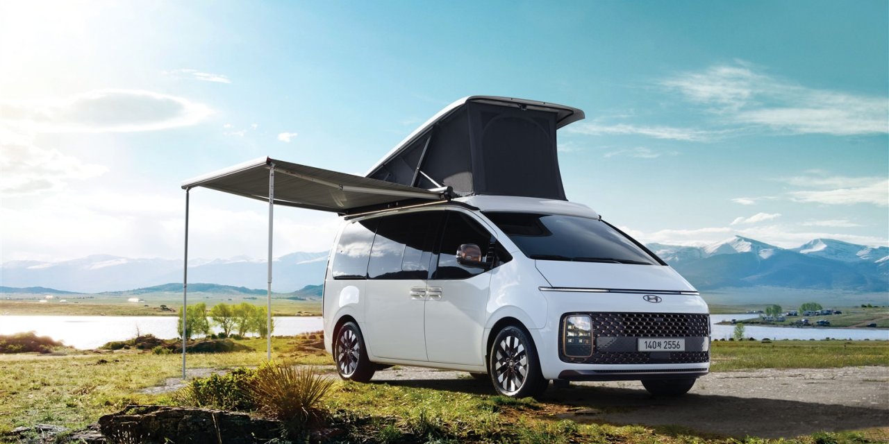 Hyundai STARIA Camper Concept ile premium seyahat deneyimi