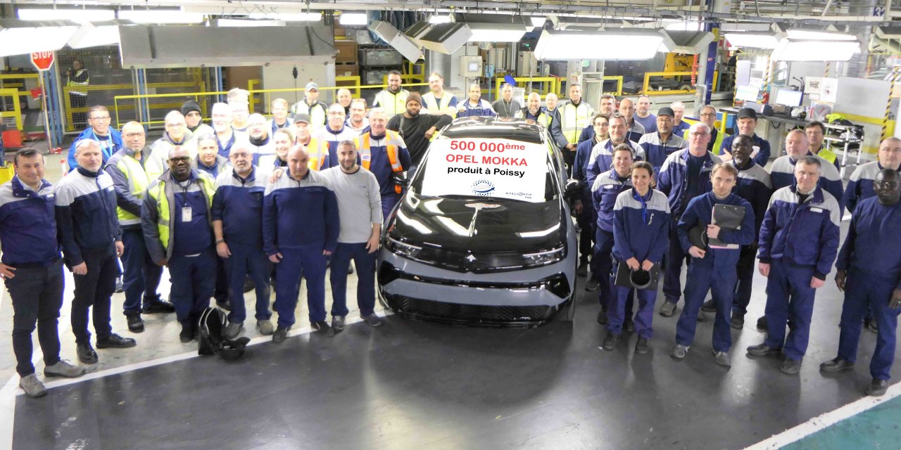 500 bininci Opel Mokka Üretim Hattından İndi
