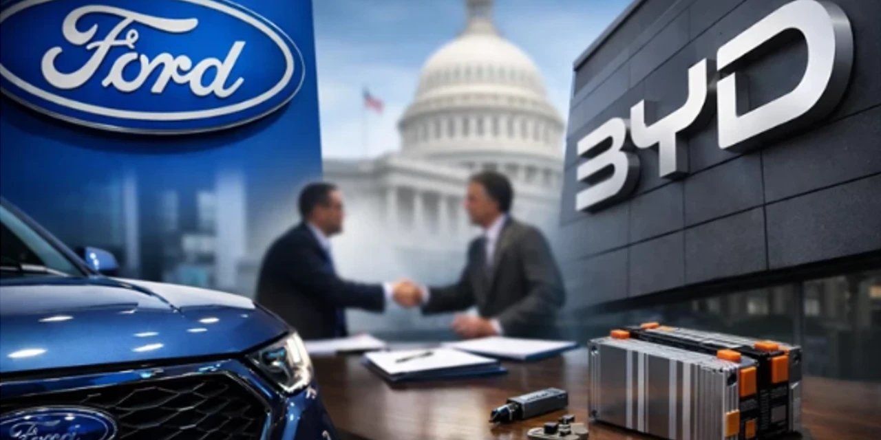 BYD, ilk kez Ford’u geçti