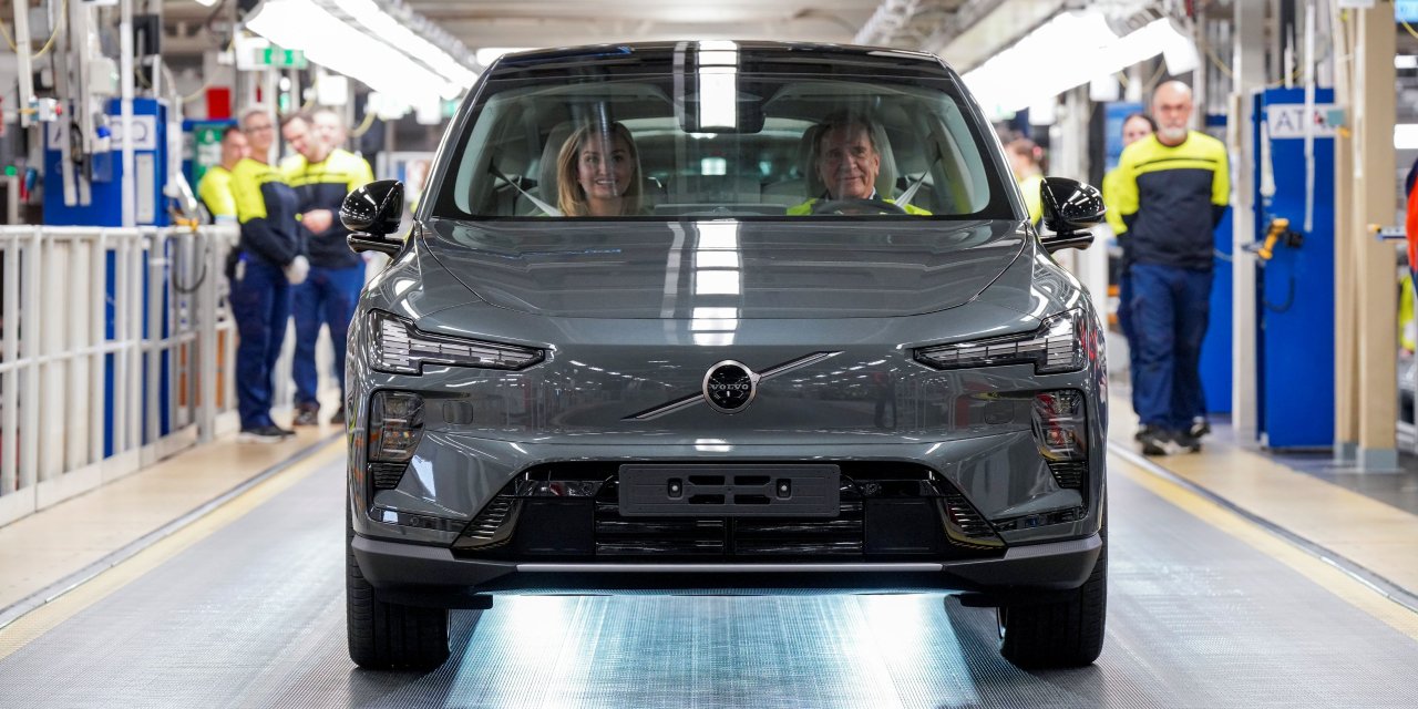 Volvo Cars, elektrikli yeni EX60’ın üretimine başladı