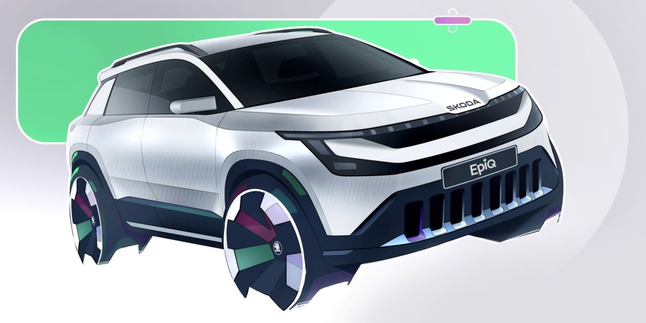Škoda, Elektrikli Epiq’in Kabininden  İlk Detayları Paylaştı