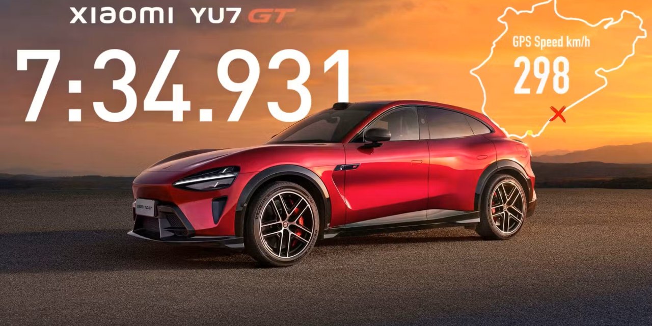 Xiaomi, YU7 GT ile hız rekoru kırdı