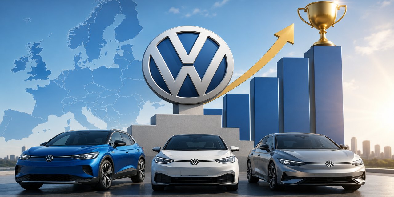 Otomobil satışlarında Avrupa şampiyonu Volkswagen