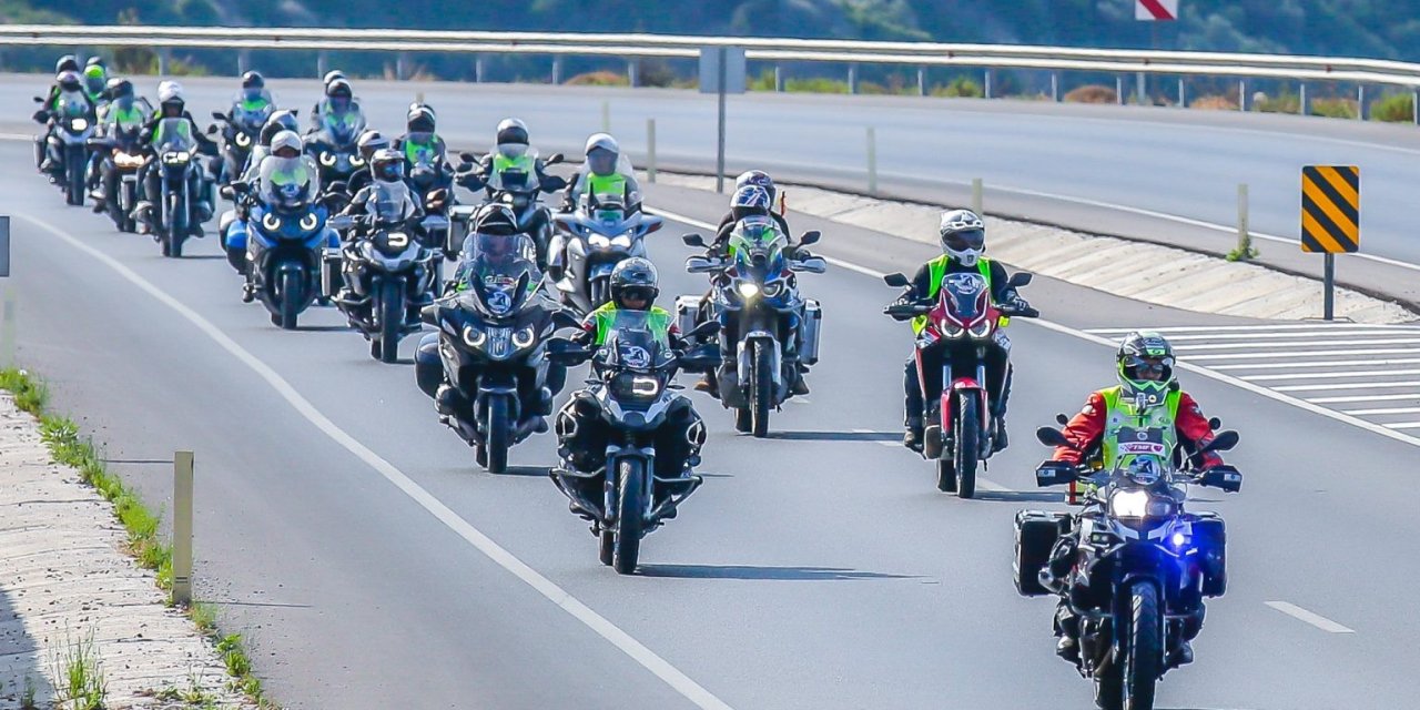 Motosiklet tutkunları Ağrı'da buluşuyor