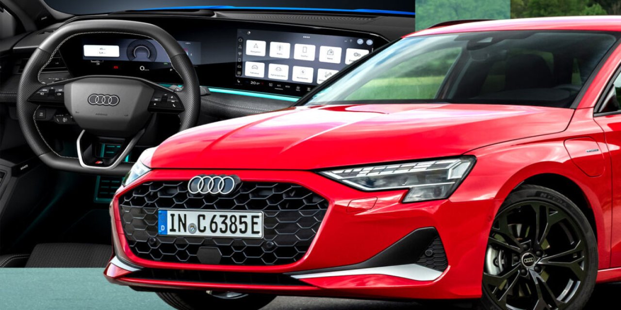 Audi A3 kokpiti yeniledi, uzaktan park fonksiyonu geldi