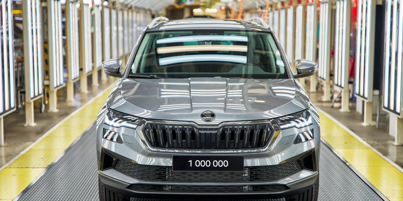 Škoda, 1 milyonuncu Karoq’u banttan indirdi