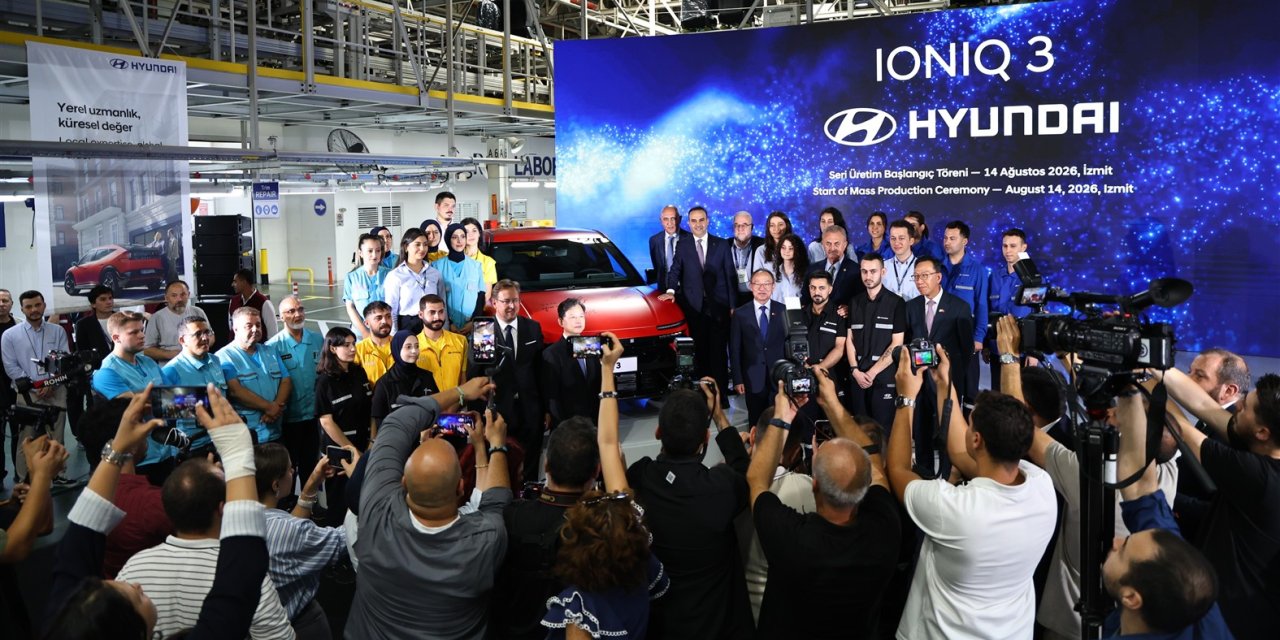 Hyundai, IONIQ 3’ün Seri Üretimine Kocaeli'de Başladı