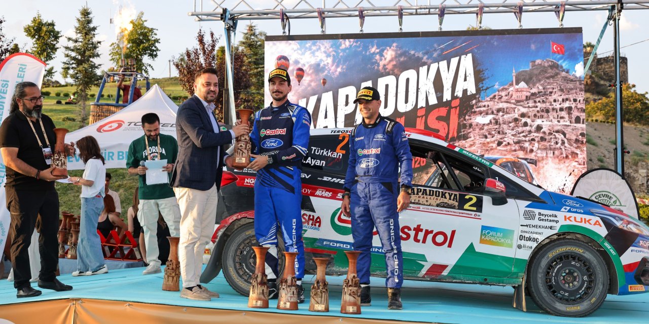 Castrol Ford Team Türkiye’den   Kapadokya Rallisi’nde Duble Podyum