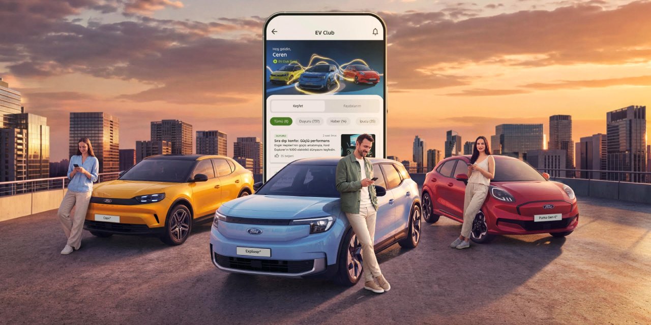 Ford Türkiye’den Elektrikli Araç Sahiplerine Özel Yeni Platform