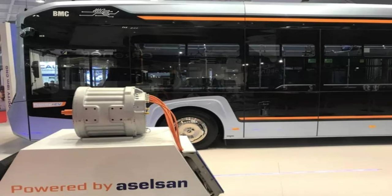 ASELSAN 12 metrelik otobüsü yürütebilen elektrikli motor geliştirdi