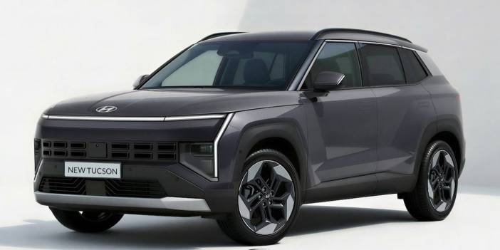 2027 model Hyundai Tucson podyuma çıktı