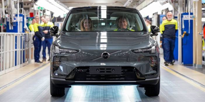 Volvo Cars, elektrikli yeni EX60’ın üretimine başladı