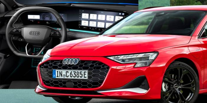 Audi A3 kokpiti yeniledi, uzaktan park fonksiyonu geldi